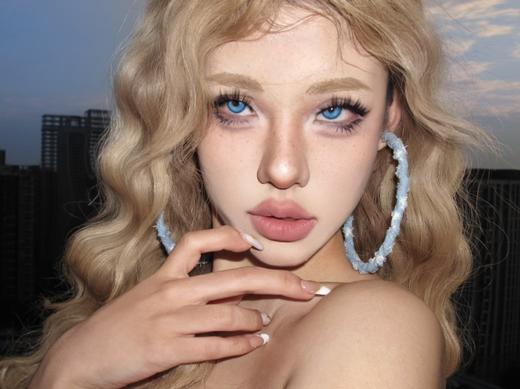 bacatcon 美瞳半年抛 荧光水母 直径14.2mm 着色13.5mm 商品图8