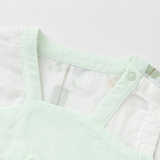 巴拉巴拉婴儿衣服新生儿连体衣宝宝睡衣夏装新款哈衣抗菌舒适 商品图3