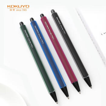 国誉(KOKUYO)进口0.9mm自动铅笔学生考试活动铅笔不易折断金属笔尖 酒红色1支 PS-P100DR-1P 商品图6