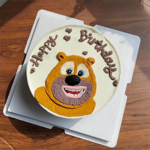 手绘熊出没蛋糕 商品图1