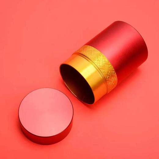 8012【红.100g左右装.大号合金罐】35元1个.满20个包邮 商品图1