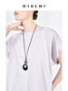 HIDEMI 春夏基础简约经典圆领廓形感柔软女装短袖T恤打底衫 商品缩略图6
