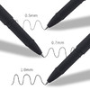 金万年【12支大容量】文具0.7mm黑色中性笔水笔 签字笔 耐磨笔头办公签字笔磨砂笔杆水笔G-1327-001 商品缩略图7