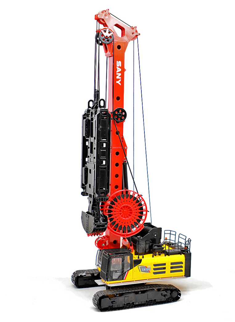 SH700连续墙抓斗模型1:35