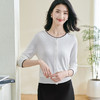 剩S/M/XL 【百搭开衫】2026春季新款简约休闲风薄款针织开衫空调衫0669 商品缩略图3