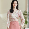 【印花衬衫】2026春季新款时尚优雅减龄简约百搭衬衣0395 商品缩略图3