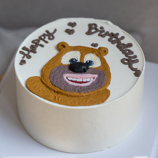 手绘熊出没蛋糕 商品图0