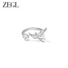 ZEGL设计师飞鸟系列燕子花戒指女925银简约高级感指环开口食指戒 商品缩略图3