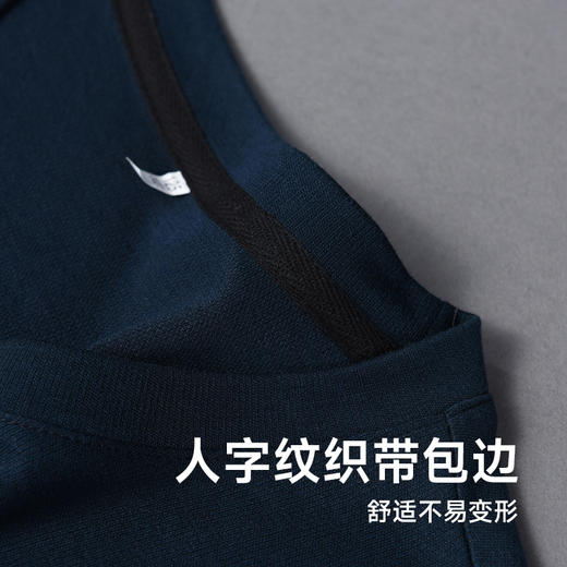 【新款DSZ】大依优型大码长袖卫衣加肥加大肥佬休闲商务宽松透气上衣打底T恤 商品图2