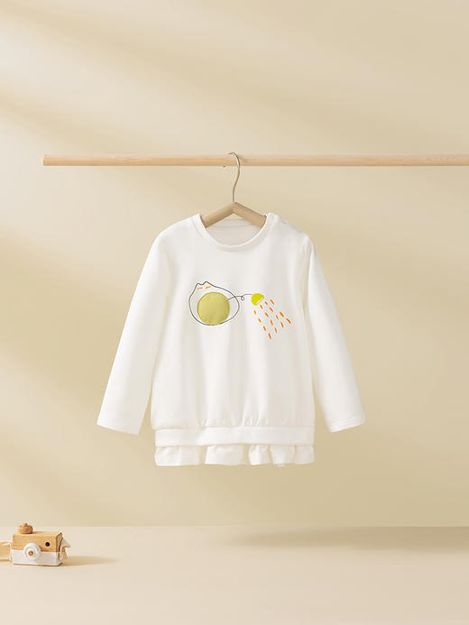 贝肽斯女童卫衣2024新款春秋季中大童春装女孩衣服儿童时尚上衣 商品图4