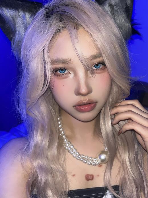 bacatcon 美瞳半年抛 荧光水母 直径14.2mm 着色13.5mm 商品图9