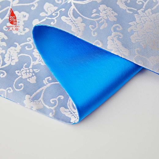 SAINTJOY/上久楷宋锦双面披肩 青瓷  SJS21001 商品图9