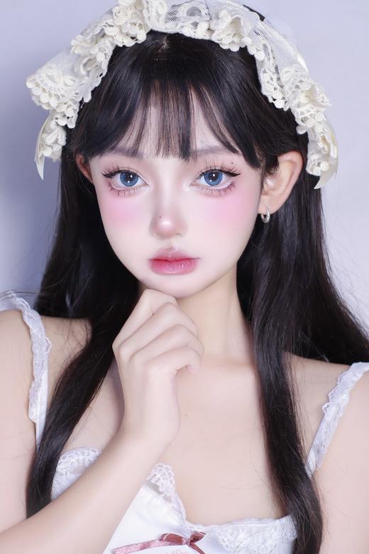 jellydoll 美瞳半年抛 秘境蓝 直径14.5mm着色13.9mm 商品图0