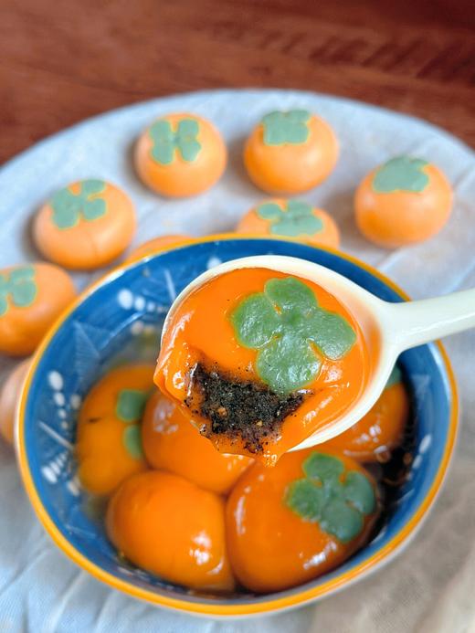 【 粮麦思全家福汤圆】粮麦思全家福汤圆四种口味/柿圆纳财汤圆黑芝麻汤圆300g/袋&粮麦思大黄米汤圆400g/袋 顺丰包邮{冷冻食品,请及时签收冷冻保存} 商品图5