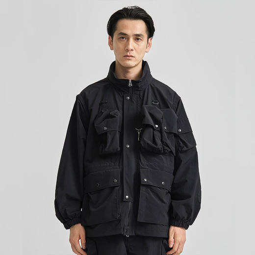 YOKE MULTI POCKETS UTILITY BLOUSON 多口袋军事风夹克 可变马甲 商品图0