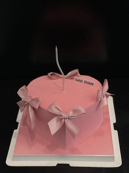 粉色爱心蛋糕 商品图0