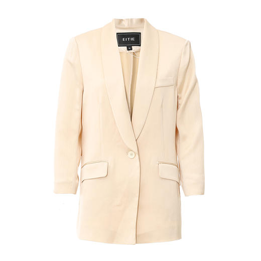 EITIE爱特爱春季新款大气纯色西装外套女7303013 商品图6