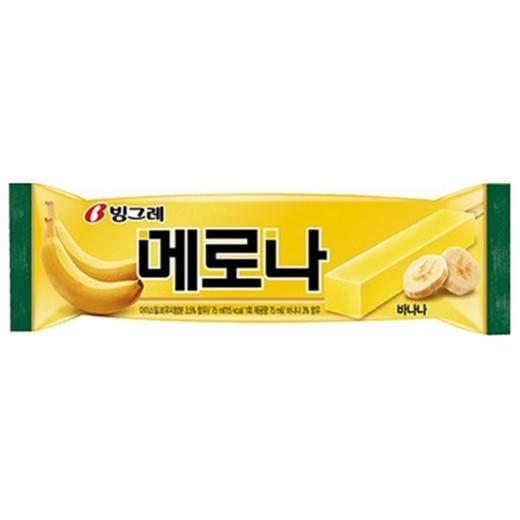 宾格瑞melona香蕉雪糕75ml빙그레 메로나 바나나 빙과 商品图0