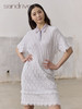 精梳棉polo领流苏连衣裙SJS96W031N 商品缩略图0