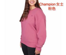 Champion冠军女士圆领宽松卫衣3色可选，既百搭又美美滴的衣服，非卫衣莫属啦！ 美国代购，无中文标签，介意慎拍 M