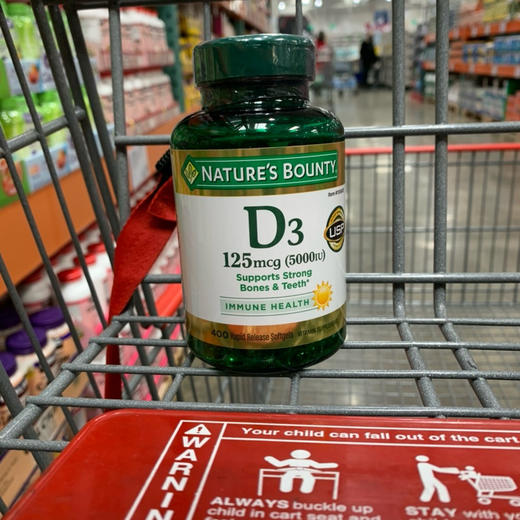 折扣特价📣Nature’s Bounty自然之宝维他命D3 400粒装 商品图4