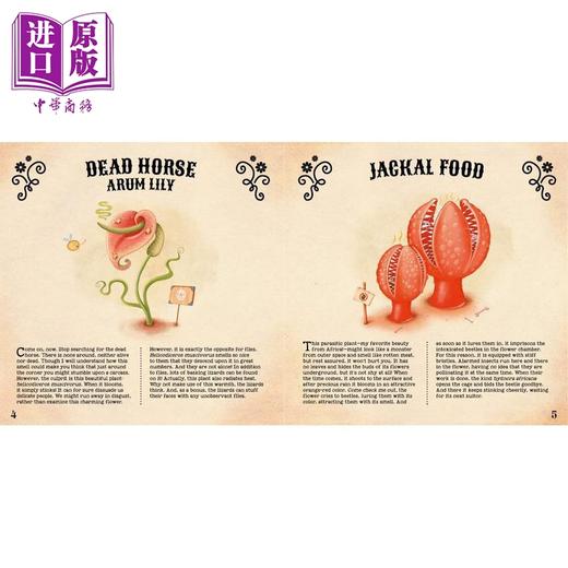 【中商原版】神奇的植物世界 Amazing Plants of the World 英文原版 儿童科普绘本 动物知识百科图画书 精装进口 儿童读物 商品图1