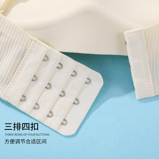 雅黛丽内衣女小胸聚拢无痕美背无钢圈文胸显胸大收副乳防下垂胸罩 商品图8