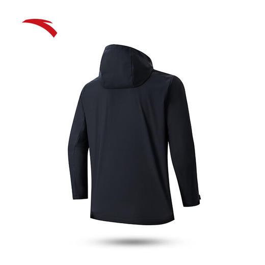 【无货更换】安踏（ANTA）防泼水连帽运动外套男春季梭织户外登山跑步健身上衣152417604S 商品图2