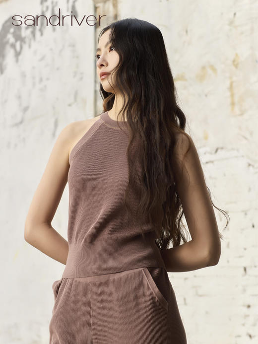 精梳棉针织打底背心SJS96W034N 商品图8