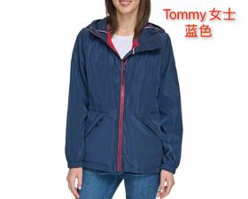 Tommy Hilfiger 汤米女士收腰冲锋衣,开春就可以穿， 防风防雨上身又美，又透气，上身很有型，绝对不显臃肿！ 美国代购，无中文标签，介意慎拍 M