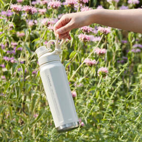 乐扣乐扣（LOCK&LOCK）探索保温保冷运动杯便携运动壶大容量水杯子709ML白色LHC3251IVY