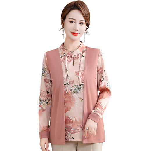 MC T221妈妈洋气薄款T恤打底衫 商品图4