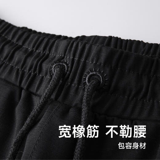 【DK】大依优型大码平脚松紧腰休闲运动裤卫裤休闲裤加肥加大运动长裤胖子裤子 商品图2