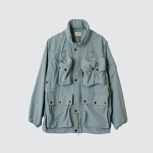 YOKE MULTI POCKETS UTILITY BLOUSON 多口袋军事风夹克 可变马甲 商品图4