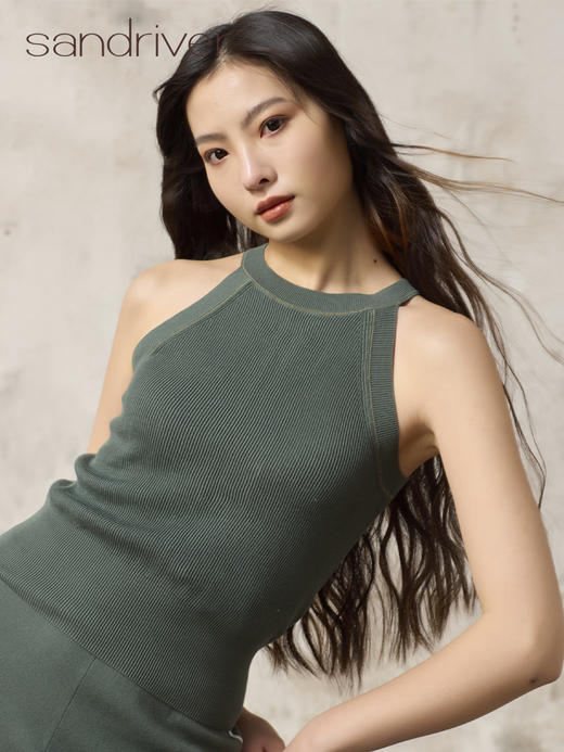 精梳棉针织打底背心SJS96W034N 商品图2