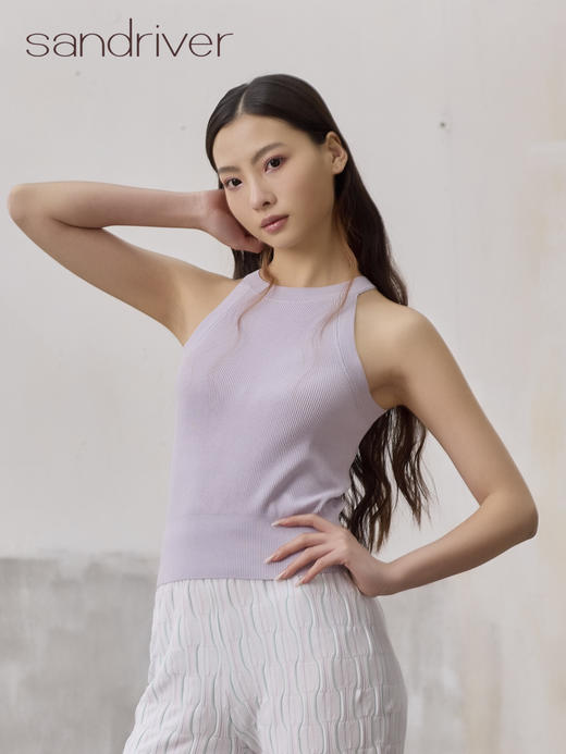 精梳棉针织打底背心SJS96W034N 商品图11