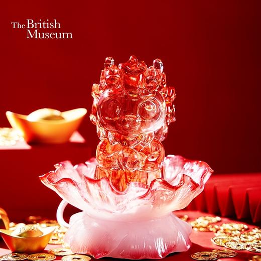 大英博物馆龙年系列 萌龙抱珠鸿运当头小夜灯 伴睡灯桌面摆件 商品图0