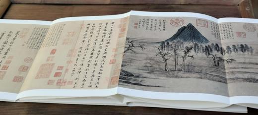 中国绘画名品：《金碧辉映：青绿山水》，8开函套，册页装，全4册，上海书画出版社2020年一版一印，定价372，售价160元，品相9成。 商品图5