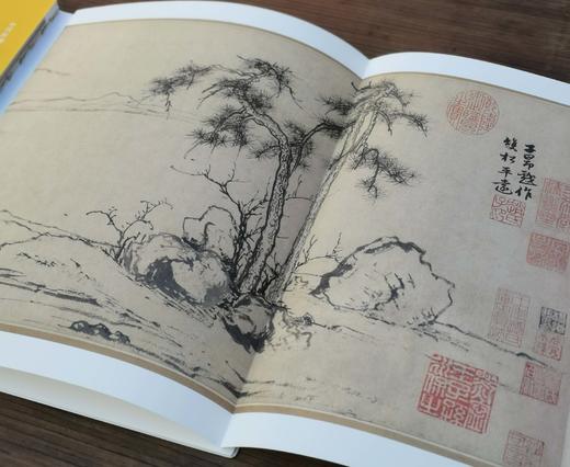中国绘画名品：《金碧辉映：青绿山水》，8开函套，册页装，全4册，上海书画出版社2020年一版一印，定价372，售价160元，品相9成。 商品图4