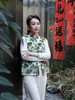 4380下架| 盛唐牡丹 |真丝漳绒 兰芝常生对襟马甲 商品缩略图0