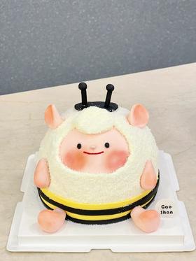披着蜜蜂的羊蛋糕