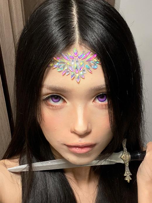 jellydoll 美瞳半年抛 鬼马少女 直径14.2mm着色13.58mm 商品图7