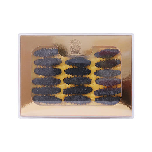 上药神象辽宁大连干海参刺参60头150克礼盒料理食用煲汤泡发 商品图0