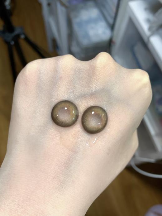 Bennycat 碎碎金 年抛 两片 14.5mm 参考着色 13.8mm 基弧 8.6 含水 38% 新锐国货 商品图4