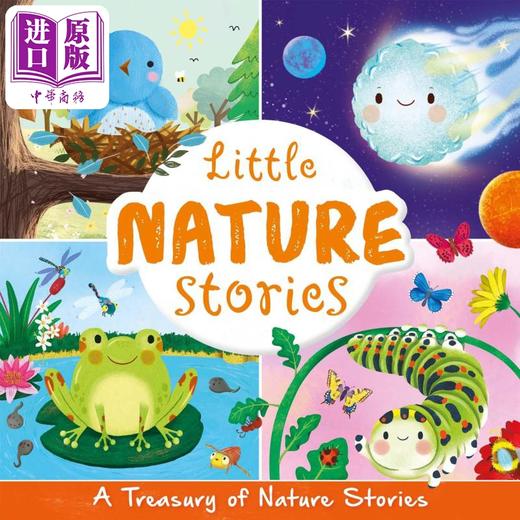 【中商原版】Little Nature Stories 自然的小故事2册 Stories of the Seasons 季节 四季 动植物科普绘本 英文原版 进口图书 商品图1