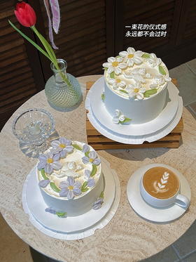 天使捧花蛋糕