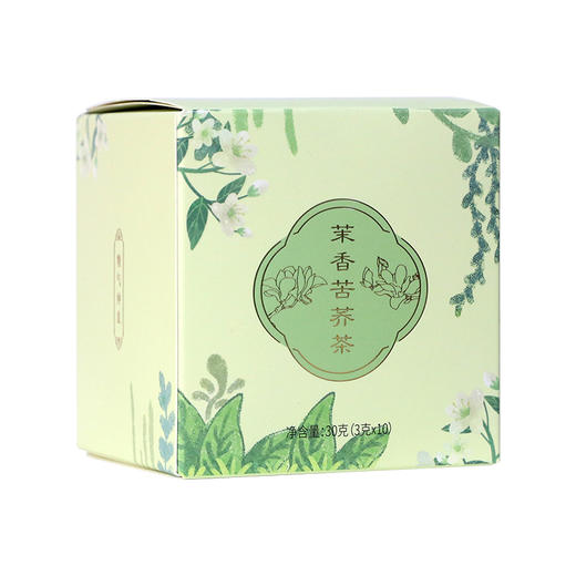 神象茉香苦荞茶袋泡茶代用茶3g/包*10包礼盒男女适用花茶 熬夜滋补 商品图3