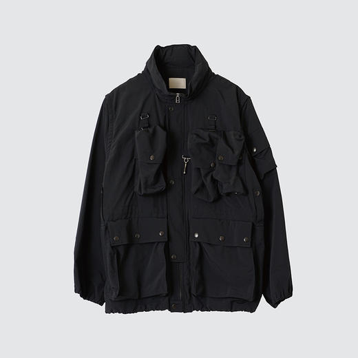 YOKE MULTI POCKETS UTILITY BLOUSON 多口袋军事风夹克 可变马甲 商品图2