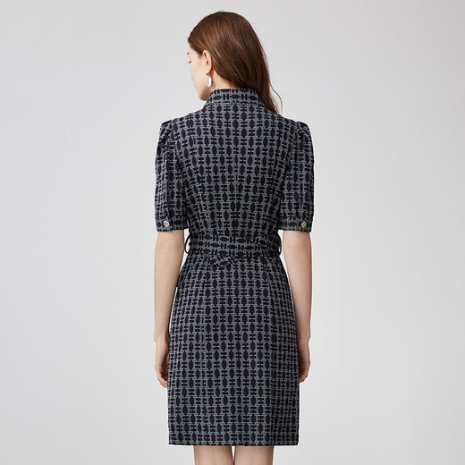 EITIE爱特爱修身显瘦收腰印花连衣裙7307023 商品图4