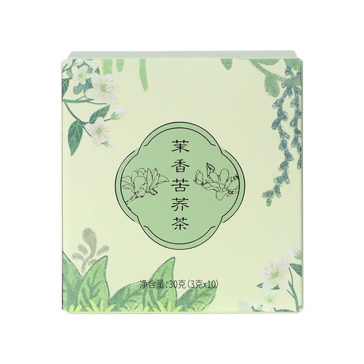 神象茉香苦荞茶袋泡茶代用茶3g/包*10包礼盒男女适用花茶 熬夜滋补 商品图1